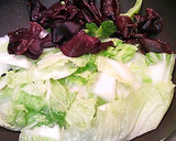 きくらげと白菜炒め作り方3写真
