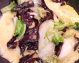 きくらげと白菜炒め作り方4写真