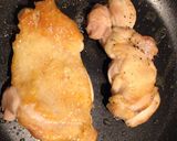 簡単♥️やわらか鶏もものケチャップソース作り方4写真