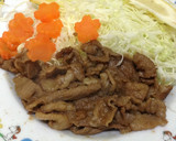 こっちたん★の生姜焼き定食作り方4写真
