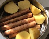 自然薯オリーブオイルソテー作り方1写真