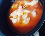 炊飯器で★チキントマト飯作り方2写真