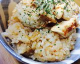 炊飯器で★チキントマト飯作り方3写真