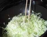 油なし、キャベツの玉子からめ、簡単！作り方2写真
