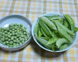 レンジで豆御飯(茶碗6杯分・3杯分も)作り方1写真