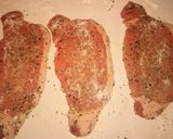 豚ロースのガーリックバター醤油焼き作り方1写真