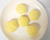 材料３つで～♪メロンぱん風作り方4写真