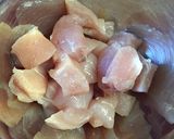 鶏ささみでバジルレモン唐揚げ 激ウマ！作り方1写真