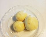 新じゃがでポテサラうさぎ　イースターに！作り方2写真