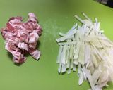 豚肉と大根のみそ炒め作り方1写真