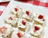 いちごバタークリームのオープンサンド☆作り方5写真