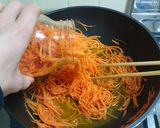 ロシアン「韓国風にんじんサラダ」作り方9写真
