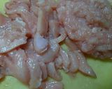 ゴボウ入り和風チキンナゲット作り方1写真