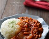 ルウなし!家の材料で豚こまハヤシライス作り方6写真