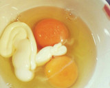 わさび菜のたまごとじ作り方3写真