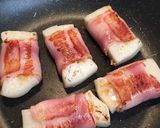 育ち盛りにがっつりうまい☆ベーコン餅作り方11写真