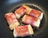 育ち盛りにがっつりうまい☆ベーコン餅作り方12写真