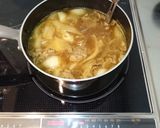 調合したスパイスで作るカレーうどん作り方6写真