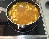 調合したスパイスで作るカレーうどん作り方7写真
