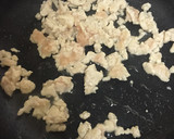 簡単☆鶏胸肉で柚子胡椒のそぼろごはん作り方1写真