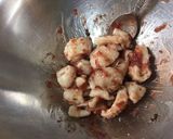 ♪鶏皮の山梅ぶし和え作り方3写真