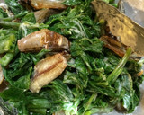 明日葉とハタハタみりん干しマヨネーズ和え作り方4写真