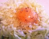 ★春キャベツと玉子のトースト★作り方3写真