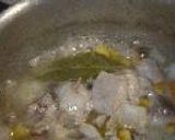 チキンのシチューのようなスープ作り方8写真