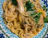 豆腐のカルボナーラ風パスタ☆ヘルシー作り方10写真
