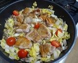 鶏肉と白菜のソテー煮作り方6写真