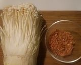 常備菜　エノキ茸のソース　洋風なめたけ作り方1写真
