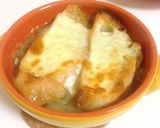 牛筋スープ活用♡オニオングラタンスープ作り方6写真