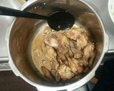 超簡単！ 手羽元 ごぼう の めんつゆ煮作り方5写真