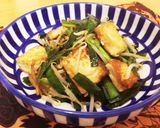 豆腐とニラともやしの炒め物作り方4写真