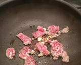 残り野菜と牛肉のオイスター炒め作り方2写真