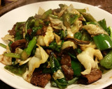 残り野菜と牛肉のオイスター炒め作り方5写真