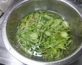 ピーマン入り千切り野菜のグリーンサラダ作り方3写真