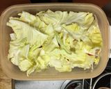 電子レンジでキャベツと豚肉の蒸し物作り方3写真