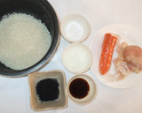 ひじきご飯♪簡単ひじき人参の炊き込みご飯作り方1写真