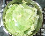 厚揚げ・春キャベツ・生姜ソースの炒め物作り方2写真