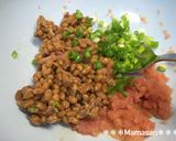 簡単‼納豆明太巾着作り方1写真