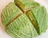 サボイキャベツまるごとポトフ作り方1写真