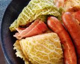 サボイキャベツまるごとポトフ作り方4写真