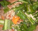残り野菜であんかけ焼そば★作り方3写真