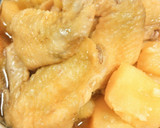 手羽先とじゃが芋と大根の煮物♪作り方9写真