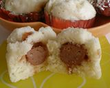 ミートボールとホケミで簡単！肉まん作り方8写真