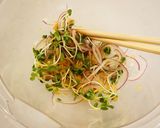 スモークサーモンとオレンジのサラダ作り方3写真