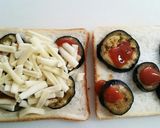 下田なすチーズトースト作り方2写真