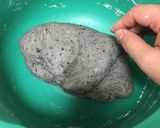 黒ごまの手ごねパン作り方10写真