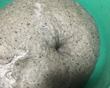 黒ごまの手ごねパン作り方15写真